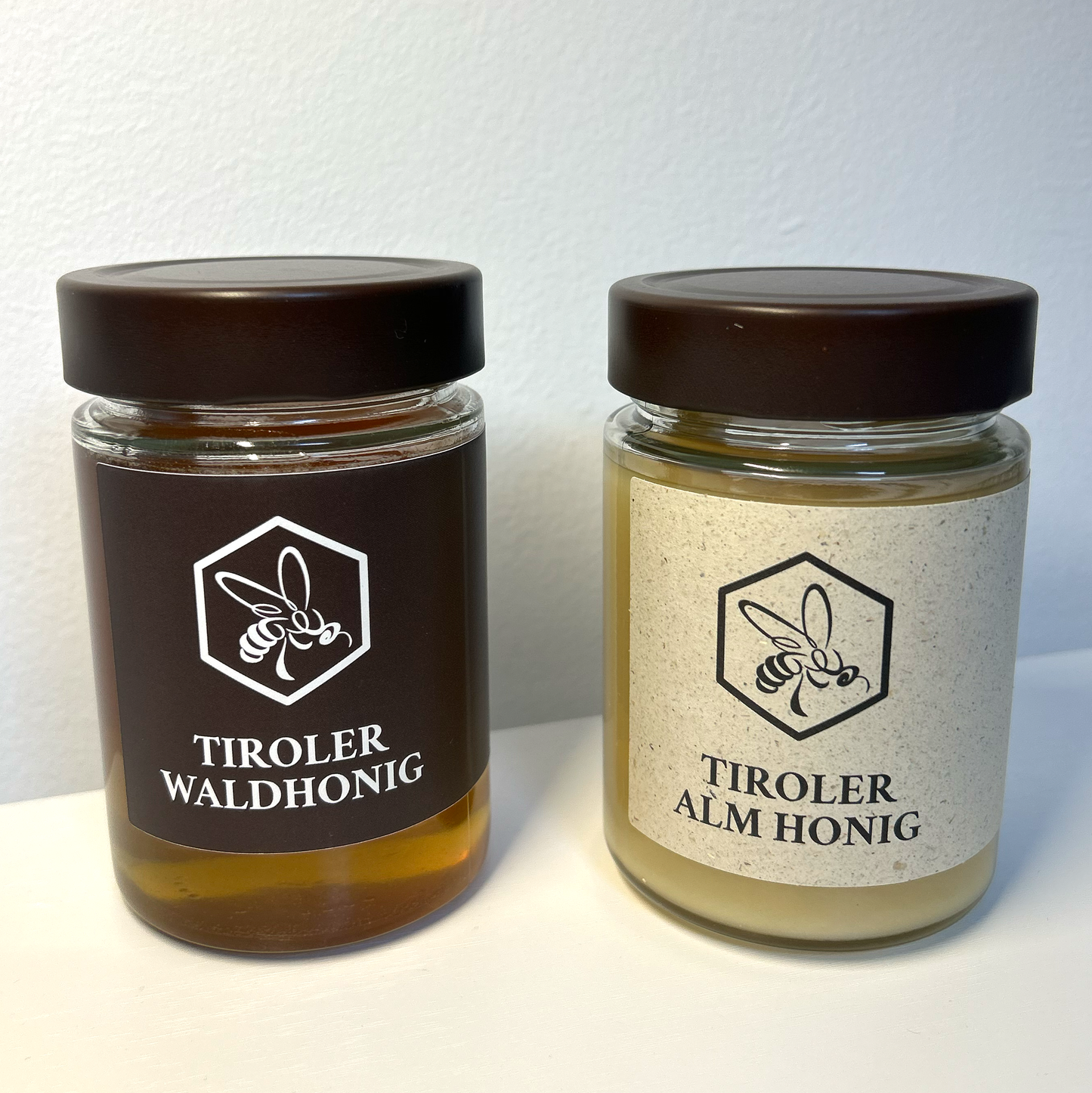Tiroler Wald und Alm Honig je Sorte 3 Gläser zu je 400g